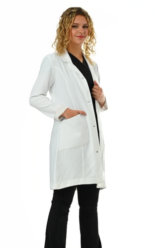 لاب كوت طبي طويل LX-015001 | لوكاس آند اكس