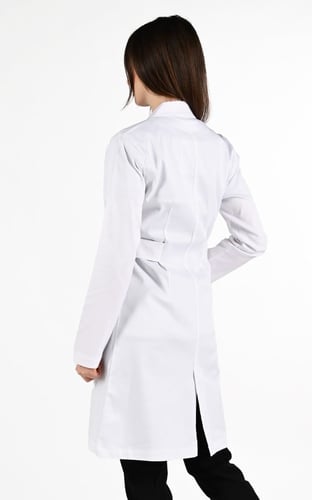 لابكوت طويل نسائي ابيض بيراي | فوتشر