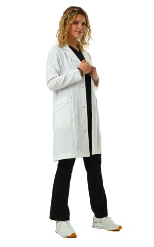 بالطو ابيض طبي حريمي LX-0150019 | لوكاس آند اكس