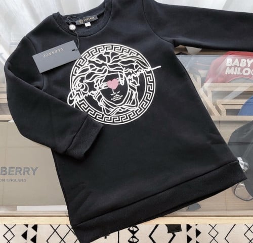 فستان فرزاتشي مبطن فرو طبق الاصل