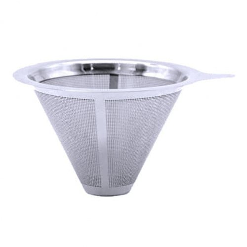 فلتر أداة قمع ترشيح القهوة حجم كبير من الفولاذ الم...