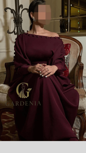 ثوب نسائي اوفر سايز ياقة كلاسيكية