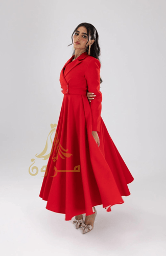 فستان "فيولا" المزدوج