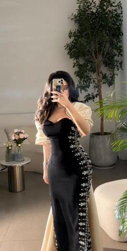 فستان نسائي فيونكة انيقة