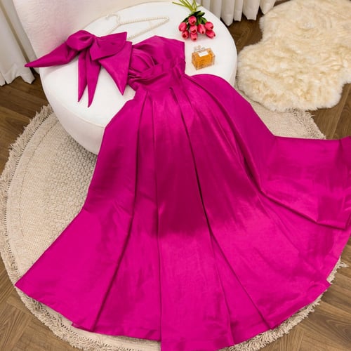 فستان نسائي فيونكه كتف