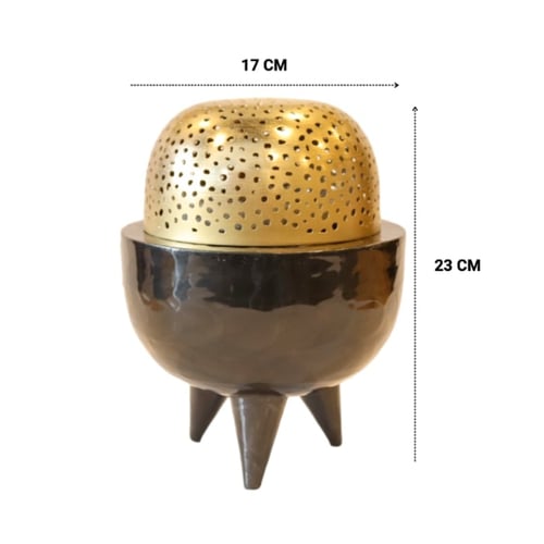 مبخرة كلاسي وسط أسود