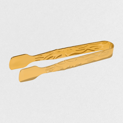 ملقاط فحم البخور منقوش ذهبي