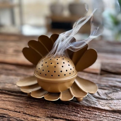 مبخرة اللؤلؤة ذهبي