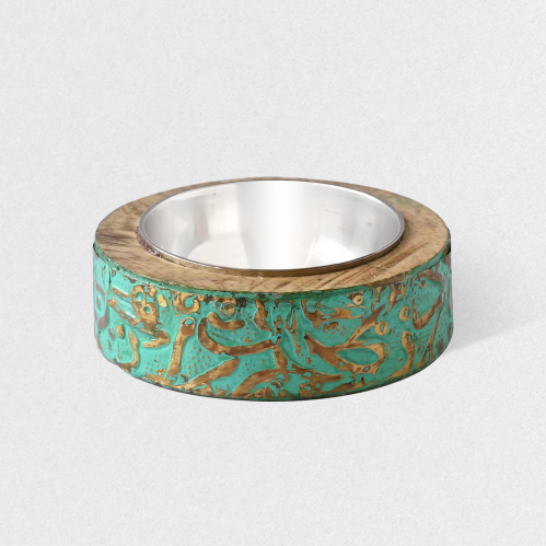 مبخرة الحرف العربي بلون فيروزي