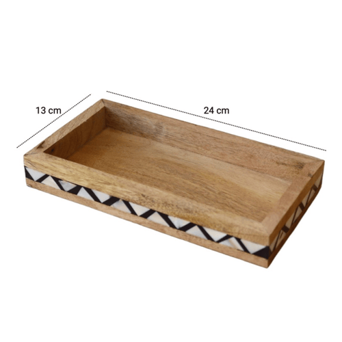 طقم مبخرة صدف وخشب أبولو