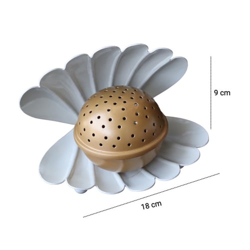 مبخرة اللؤلؤة رمادي