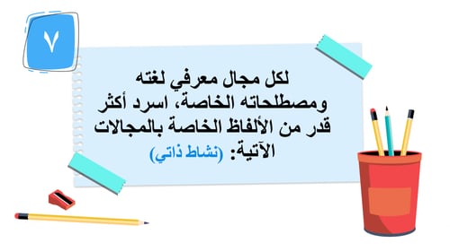 كفايات لغوية ثاني ثانوي-الفصل الدراسي الأول