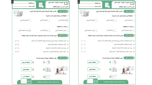 مهارات رقمية اول متوسط-الفصل الدراسي الثاني