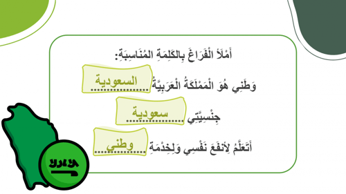 مهارات حياتية اول ابتدائي-الفصل الدراسي الأول