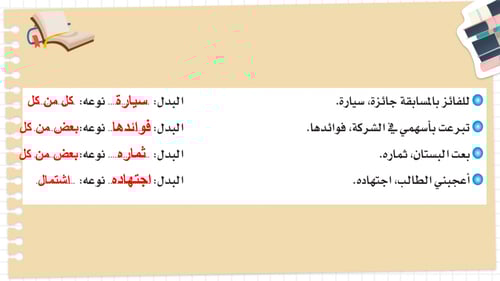 كفايات لغوية ثاني ثانوي-الفصل الدراسي الأول