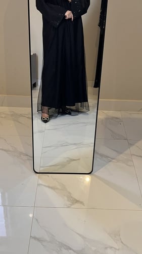 عبايه الهنوف فصوص+طرحه