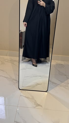 عبايه الهنوف فصوص+طرحه