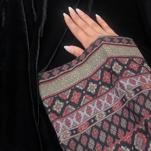 عبايه كشميري ريانه + طرحه