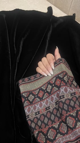 عبايه كشميري ريانه + طرحه