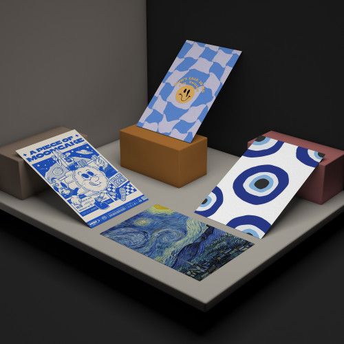 posters | اللون السماوي