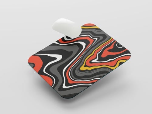 MOUSE PAD | احمر واسود