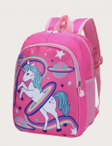 حقيبة اطفال وردي