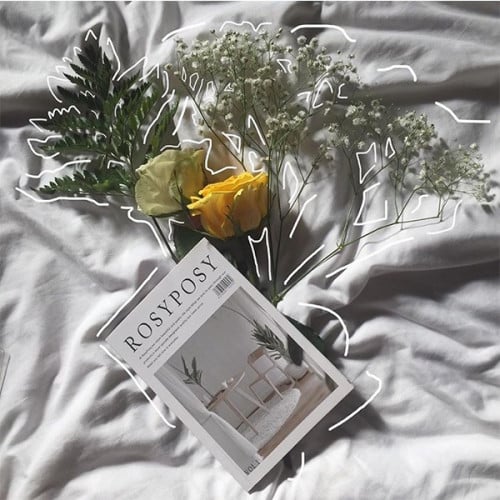 نوت rosyposy يشمل الملصقات
