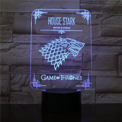 اضاءة 7 الوان مسلسل قيم او ثرونز Game of thrones