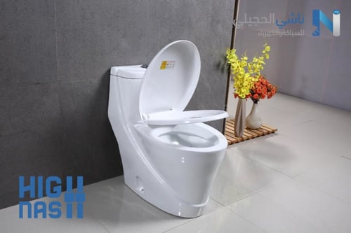 كرسي أفرنجي أبيض موديل 8068 High Nash