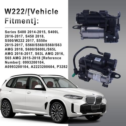 ماطور هواء كمبروسر جديد نظام تعليق مرسيدس يخت W222...