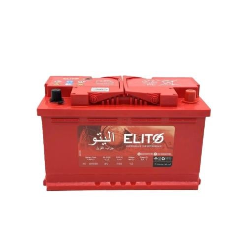 بطارية اليتو 80 امبير ضمان 15 شهر هندي ELITO DIN80...