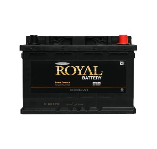 بطارية رويال 66 امبير 12 فولت ROYAL 66 Ah 12V CCA...