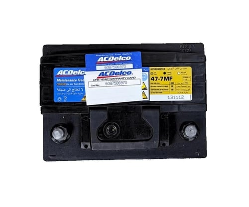 بطارية اي سي ديلكو 60 امبير سعودي ضمان سنة AC DELC...