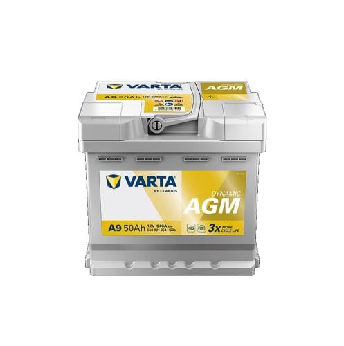 بطارية AGM فارتا الماني 50 امبير VARTA AGM SILVER...