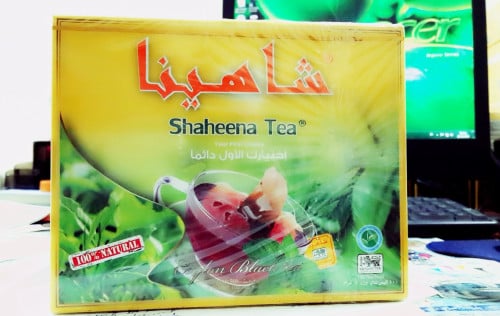 عدد 5 علب (100 كيس شاي كل علبة) فاخر سيلاني قوي ال...