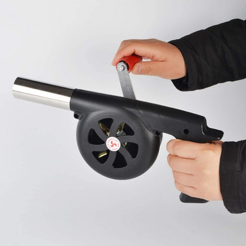 منفاخ هواء يدوي حجم كبير لاشعال النار الفحم للنزهة...