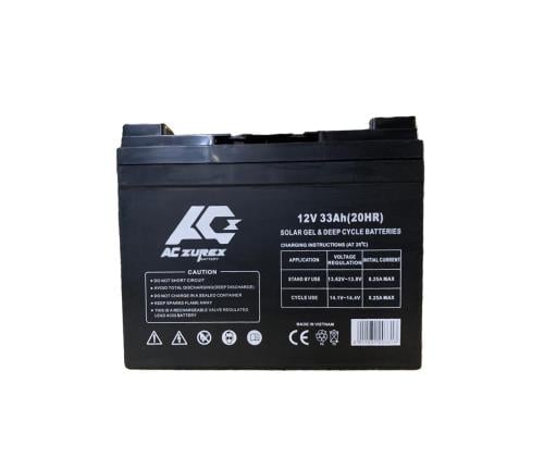 بطارية 33 امبير 12 فولت فيتنامي جل شحن عميق