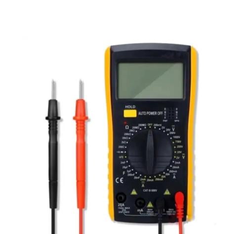 جهاز قياس فولتميتر رقمي بشاشة LCD متعدد المهام قيا...
