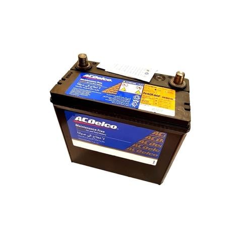 بطارية اي سي ديلكو 40 امبير ضمان سنة AC Delco 40AH...