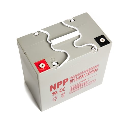 بطارية فيتنامي 55 امبير 12 فولت قابلة لاعادة الشحن...