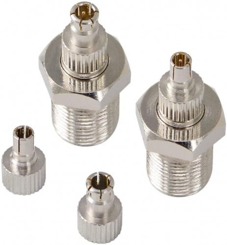 عدد 2 وصلة تحويل F الى TS9/CRC9