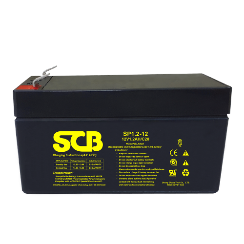 بطارية فيتنامي 1.2 امبير 12 فولت قابلة لإعادة الشح...