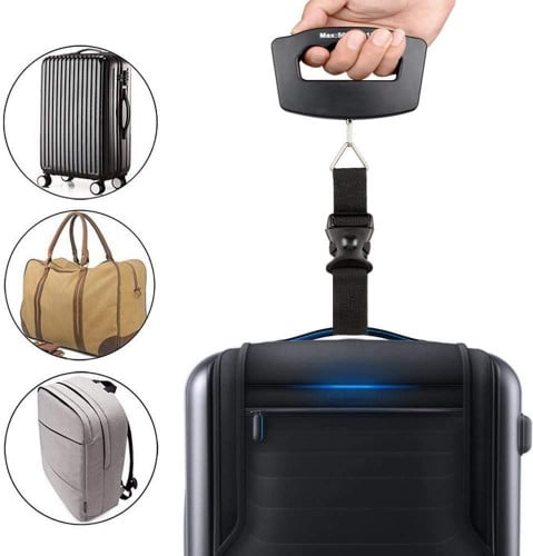 ميزان إلكتروني بشاشة ال سي دي لقياس وزن حقائب السف...