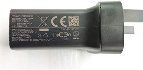 شاحن 100-240 فولط USB منزلي شحن 1A اسود الكاتل أصل...