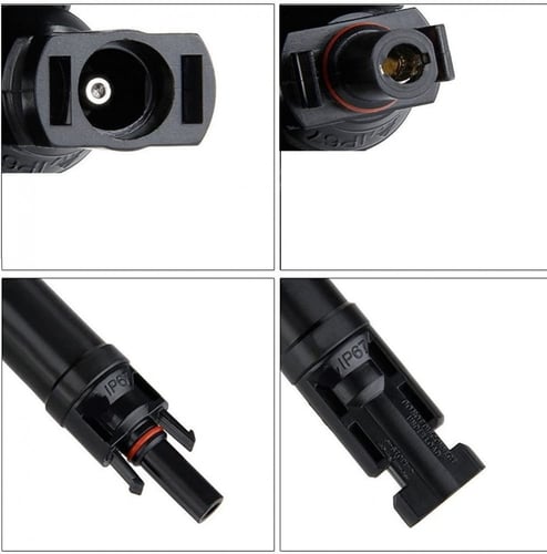 عدد 5 ازواج موصلات اسلاك كهروضوئية للوحة شمسية مقا...