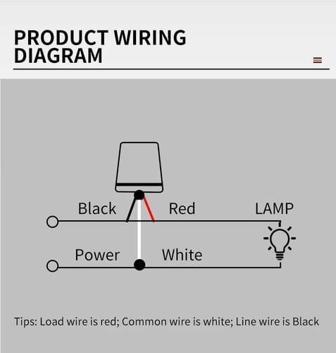 حساس ضوء لتشغيل الانارة ليلا بشكل اوتوماتيكي مقاوم...