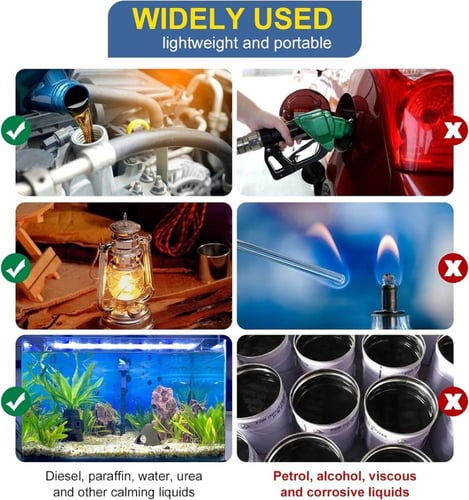 مضخة غاطسه ستنلس ستيل لضخ وقود ديزل زيت مياه يعمل...