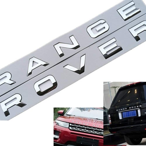 شعار حروف رنج روفر RANGE ROVER لسيارات رنج روفر L3...