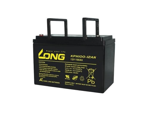 بطارية فيتنامي 100 امبير 12 فولت AGM عريض ضمان سنه...