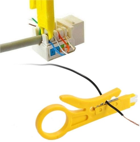 زرادية 3 في 1 كبس طرفيةRJ45 RJ11 RJ12 وقطع وثني وت...